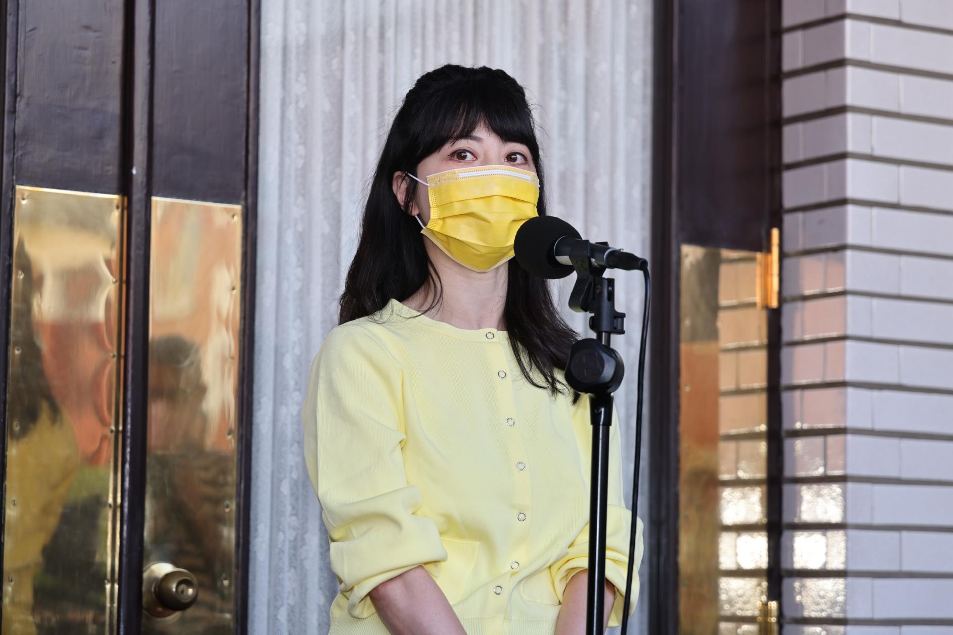 高嘉瑜表示,自己認同民進黨的理念,沒有想過主動離開,自己要繼續留在民進黨。資料照片/林啟弘攝