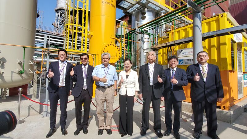 影/中鋼攜手工研院建立鋼化聯產先導工場 達到減碳循環再利用商品化新趨勢/漾新聞