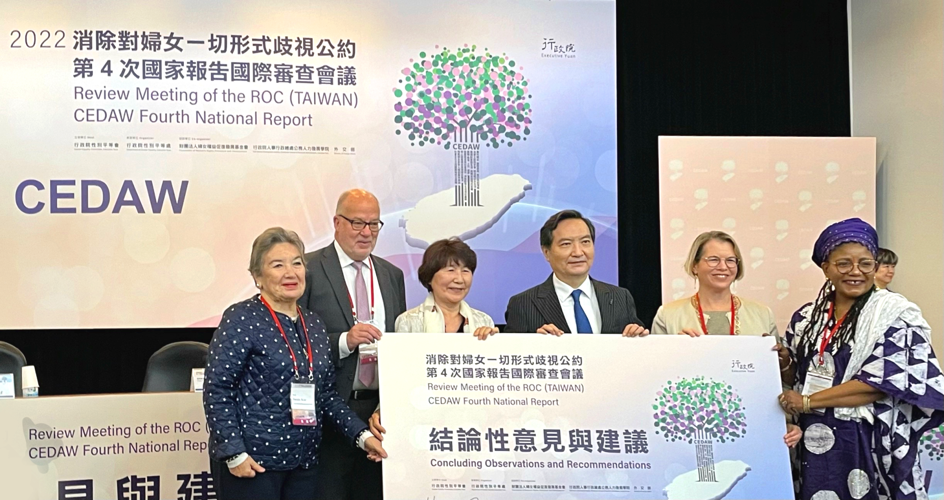 為期5天的消除對婦女一切形式歧視公約(CEDAW)第四次國家報告國際審查今落幕。單蔓婷攝