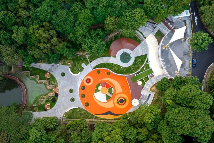 打卡熱點登場!虎頭埤全齡式地景遊憩場及環教生態步道啟用