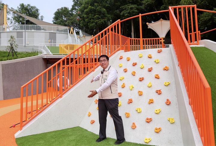 打卡熱點登場!虎頭埤全齡式地景遊憩場及環教生態步道啟用