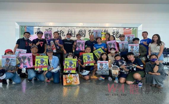 順澤宮神帽威力！世界三鐵冠軍伊登再訪彰化還願之旅
