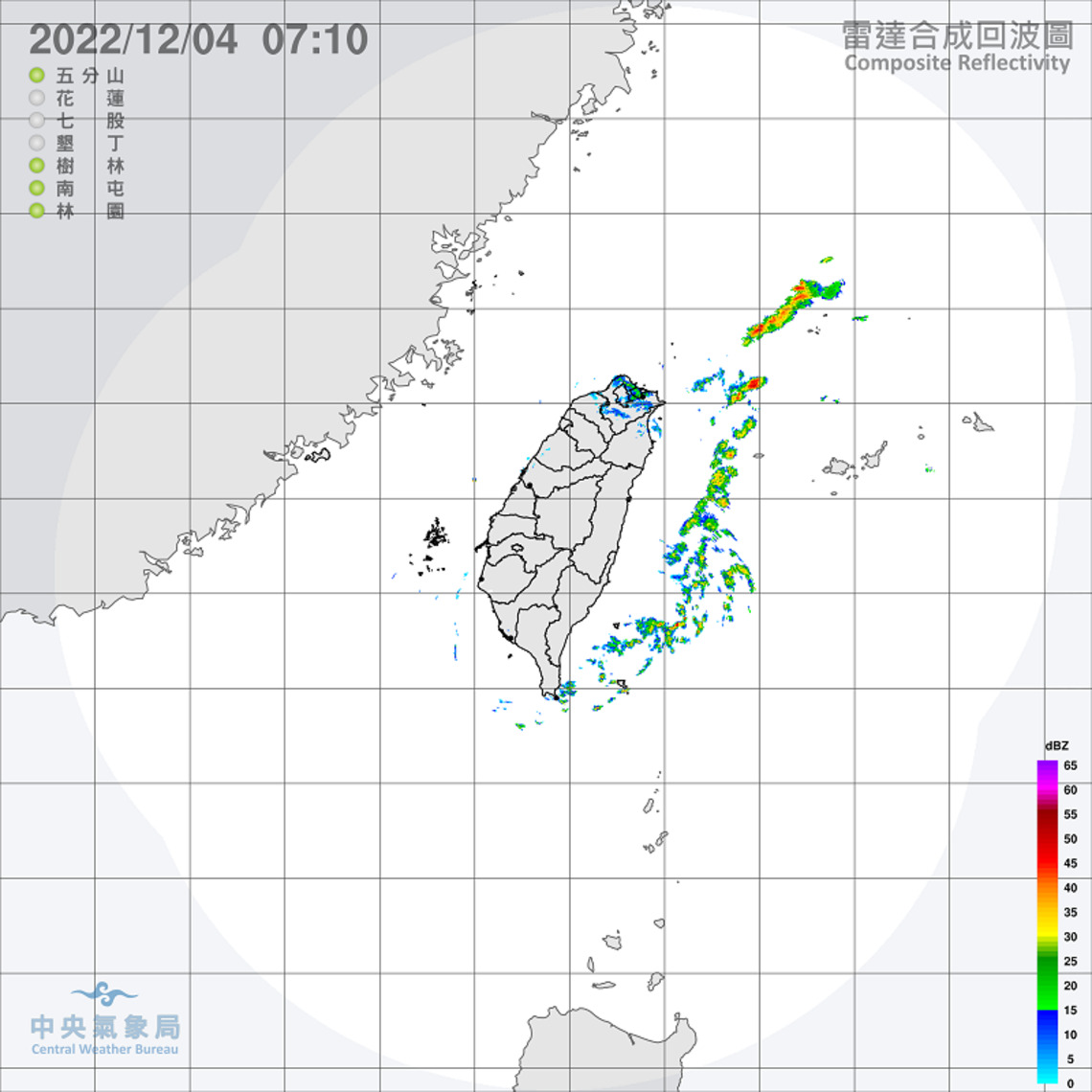 東北風起北東轉雨 西半部夜間留意霧