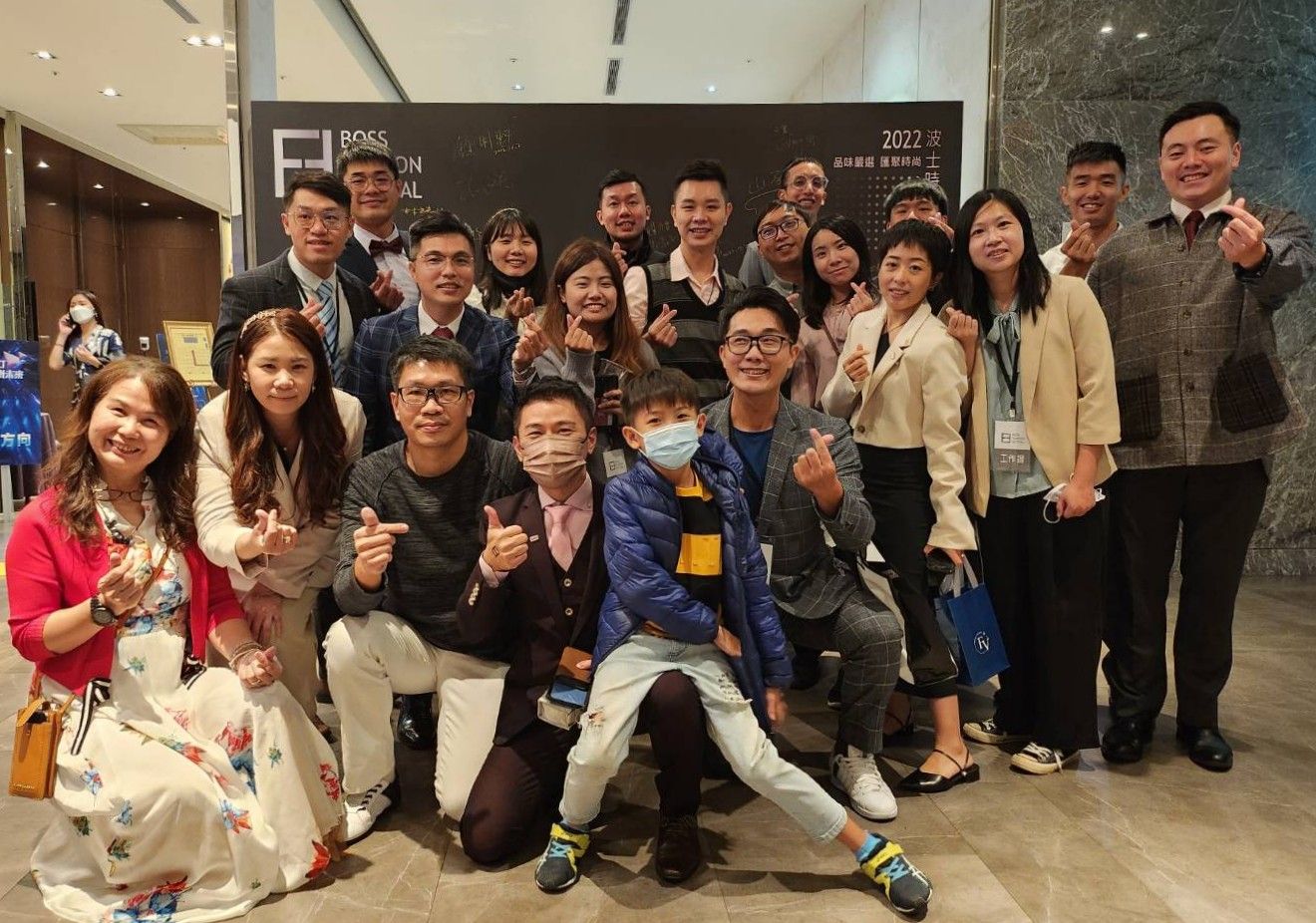 本次活動為跨商會聯手打造,同時證明了眾志成城的決心與毅力。(記者趙靜姸攝)