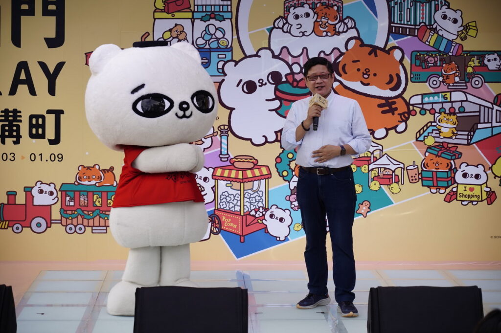 西門PLAY樂購町啟動儀式記者會_臺北市政府產業發展局局長林崇傑致詞