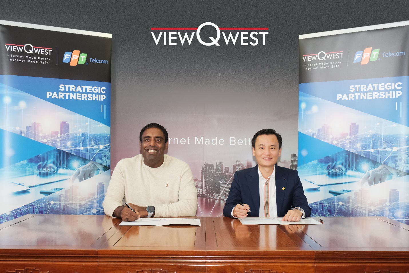 ViewQwest 與 FPT Telecom International 建立策略合作夥伴關係， 在亞太區提供一站式數碼轉型 (DX) 服務