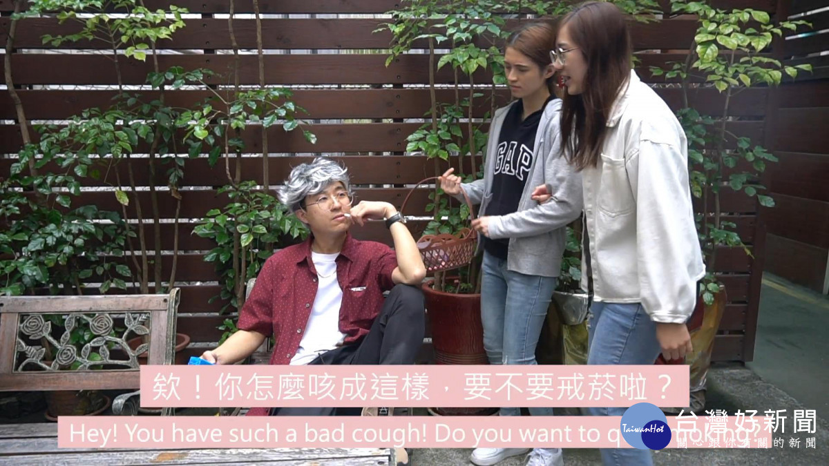 秀傳急診護理師自製衛教影片推廣低劑量電腦斷層掃描。圖／秀傳醫院提供