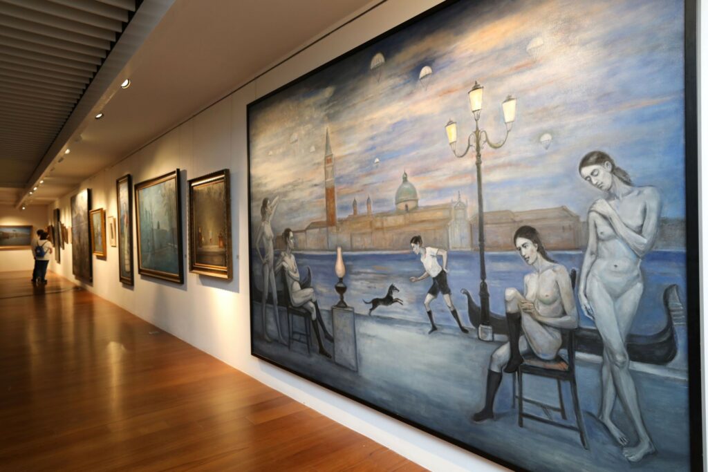 「陳景容—九十風華藝術成就展」,即日起至12/18於國父紀念館博愛藝廊展出