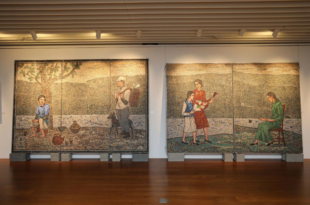 藝術展分為6大主題:超現實主義、宗教與人文、原民與原鄉、人物與靜物、全球觀視野、跨界跨藝術。內容涵蓋藝術作品、手稿、著作以及文獻