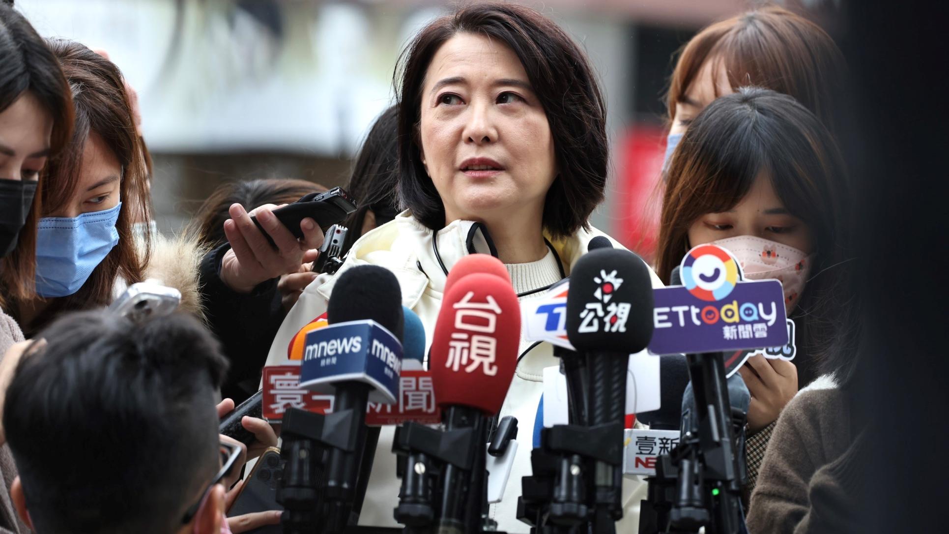王鴻薇認為吳怡農提「松機遷建」只是紙上談兵。林啟弘攝