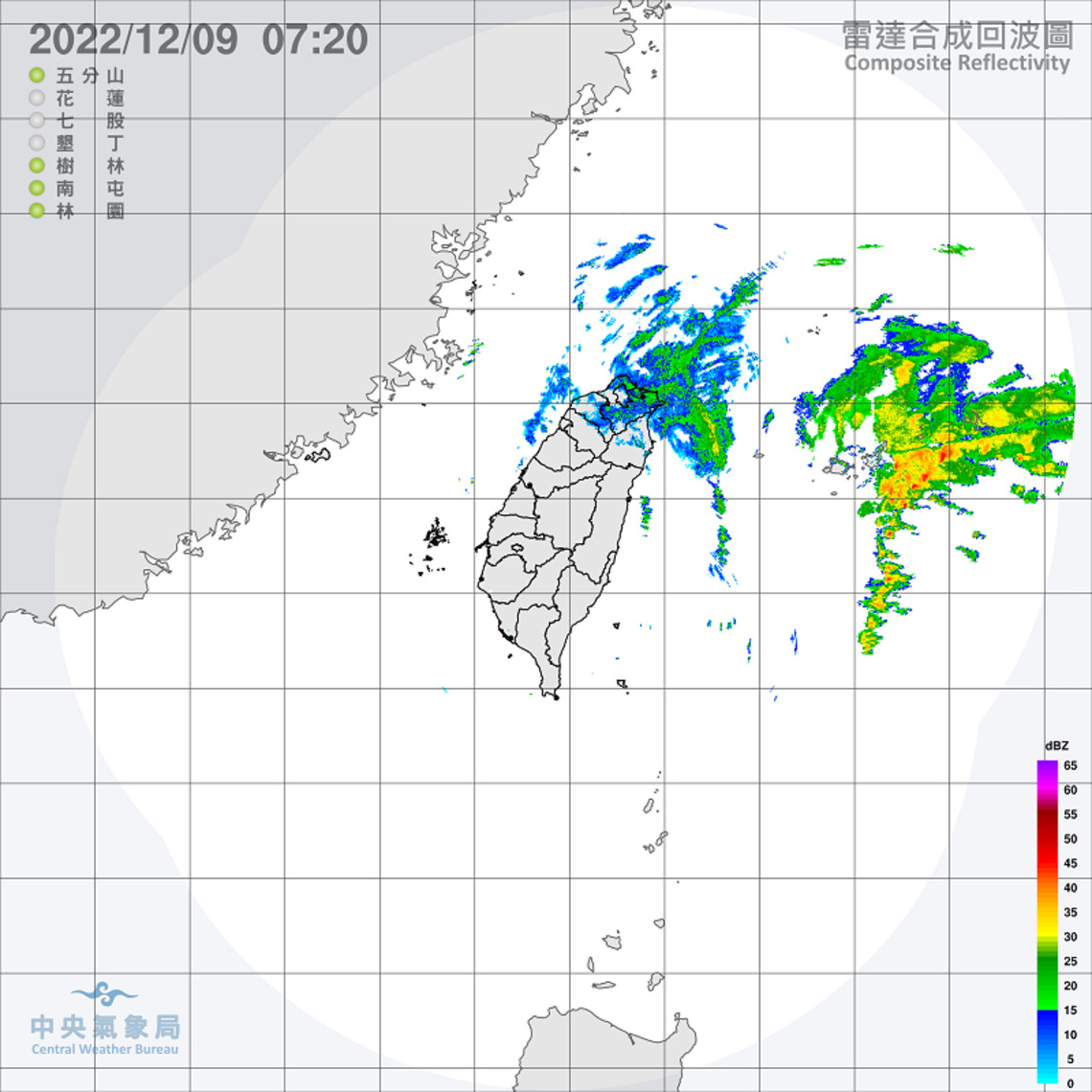 北東局部雨北臺整天較涼 風強浪大西臺早晚局部霧