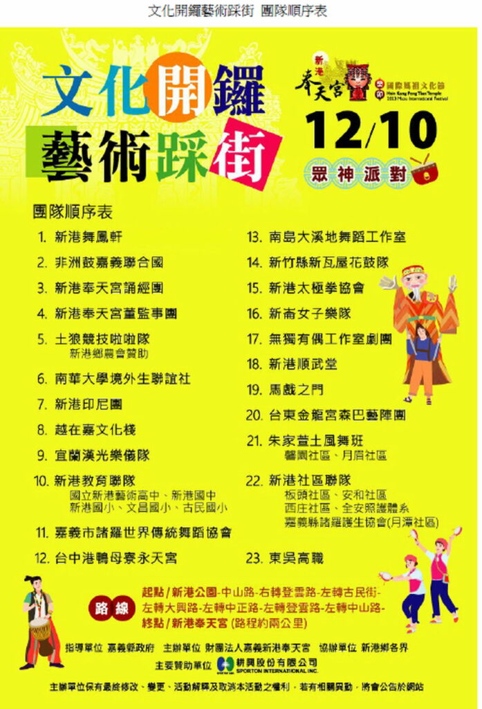 團隊順序表