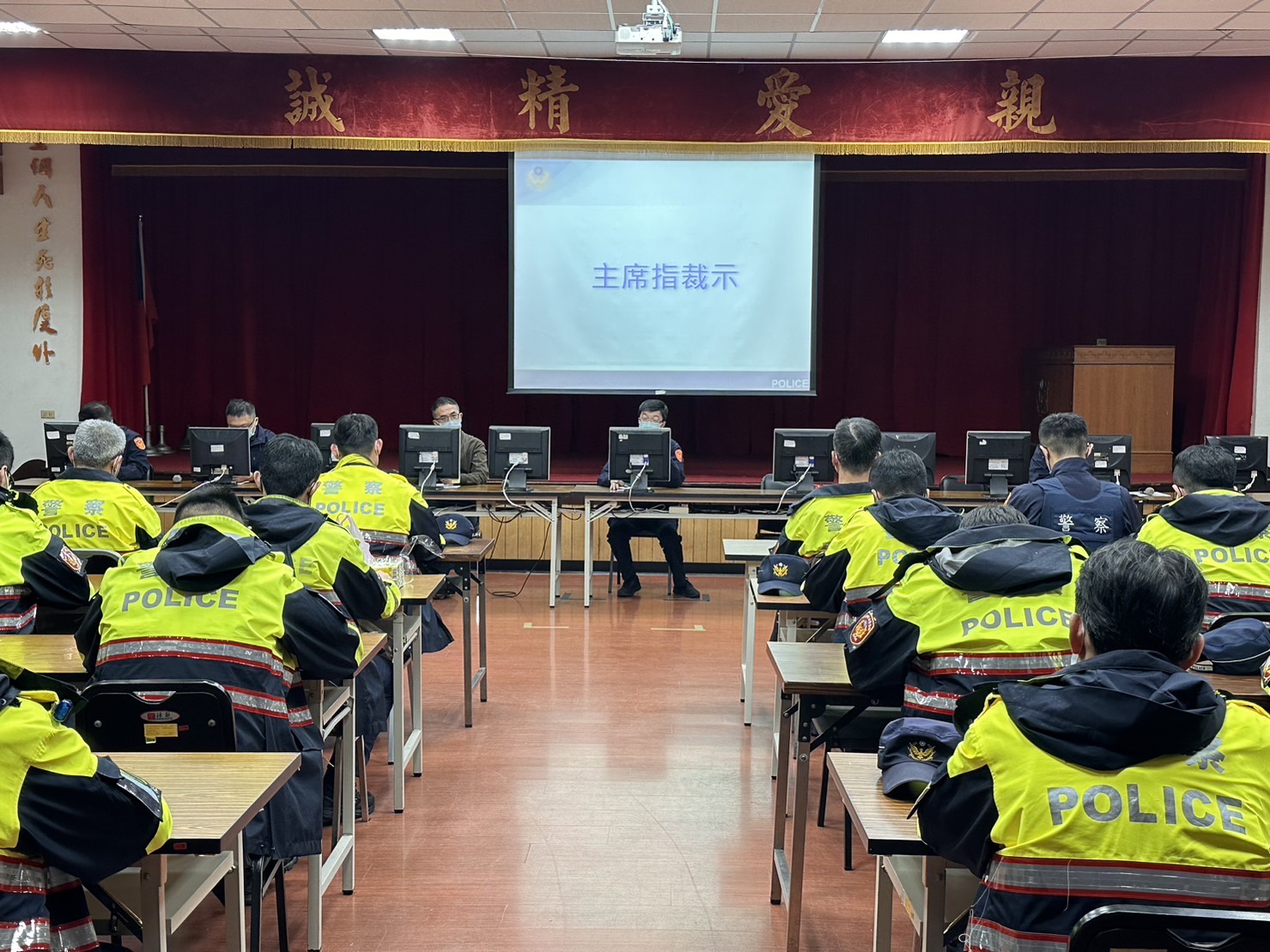 文山第一分局即日起執行「威力掃蕩專案勤務」,展現執法的決心。(記者楊國域翻攝)