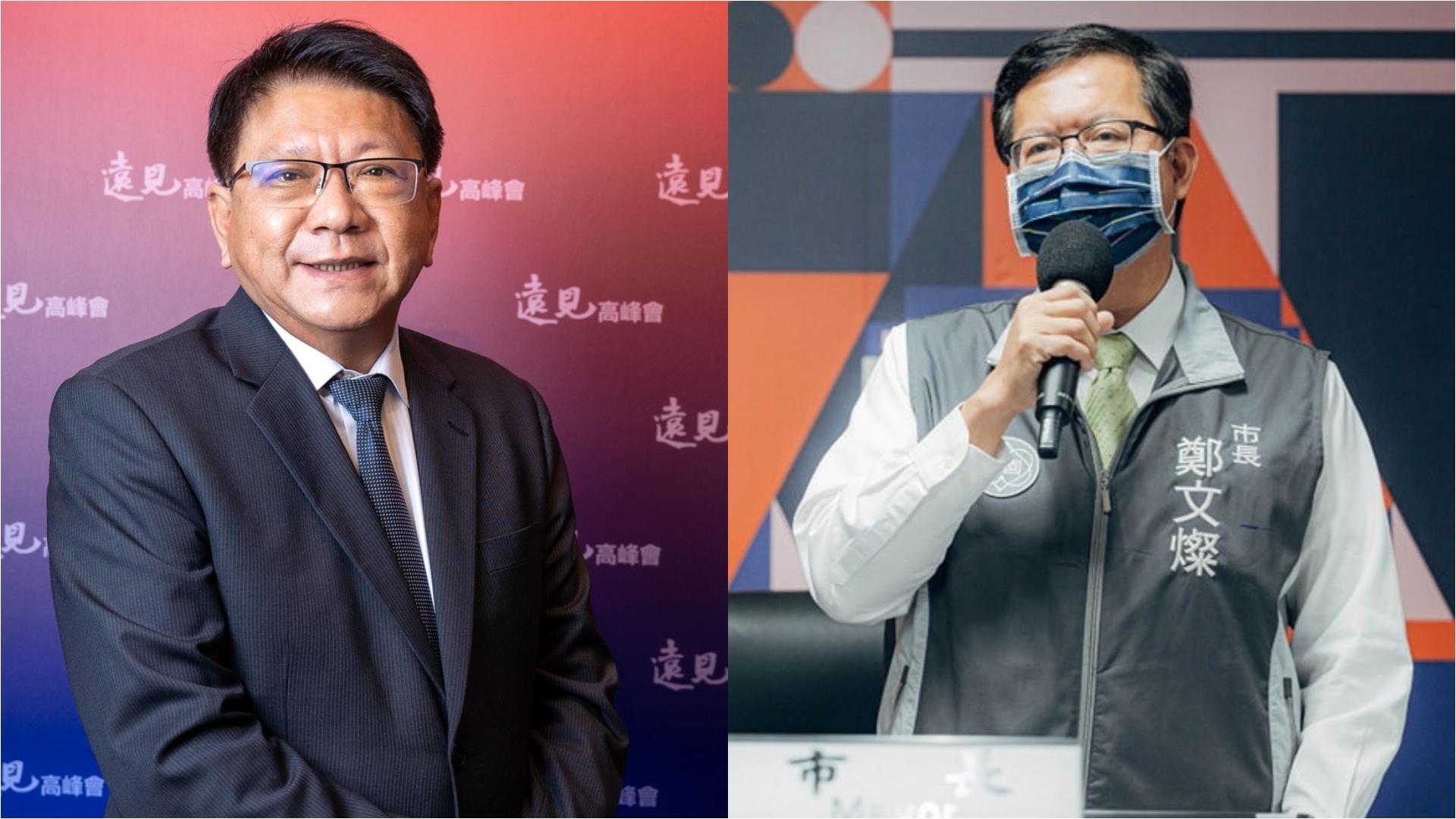 蘇貞昌近日約見桃園市長鄭文燦及屏東縣長潘孟安,被解讀是徵詢入閣相關事宜。翻攝兩人臉書