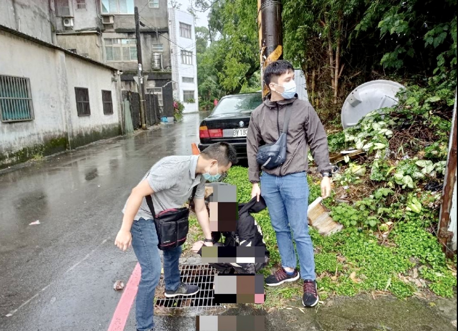 蘆竹分局拘提車手後,逐步溯源偵辦逮到詐欺集團主嫌。(記者宋紹誠翻攝)
