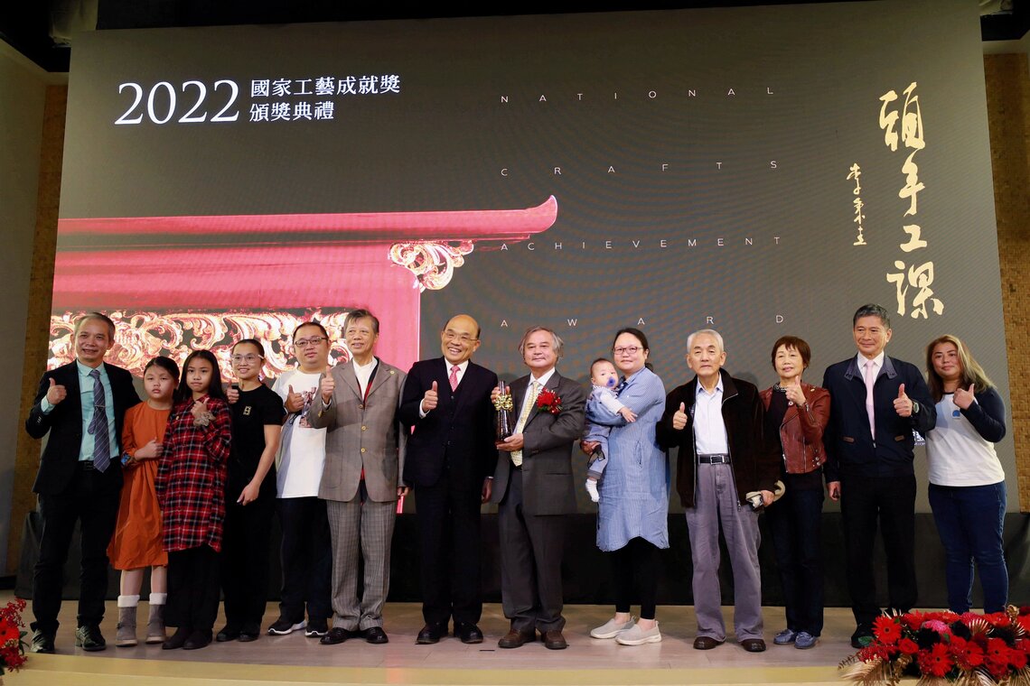 2022國家工藝成就獎今頒獎 肯定鹿港藝師李秉圭之成就與貢獻
