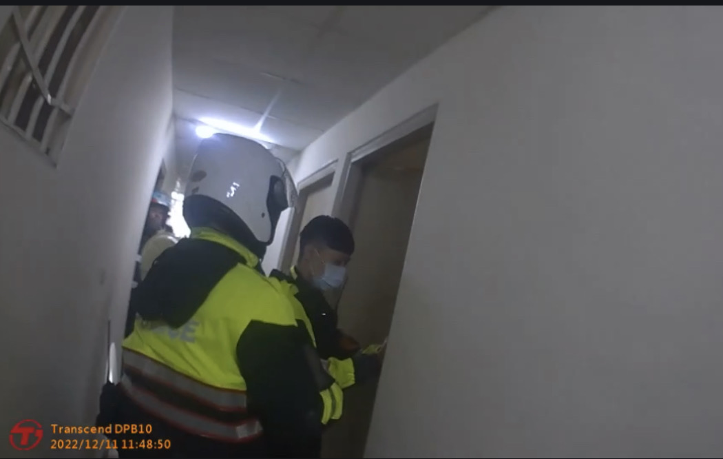 樹林警查緝失聯移工。(記者徐煜勝翻攝)