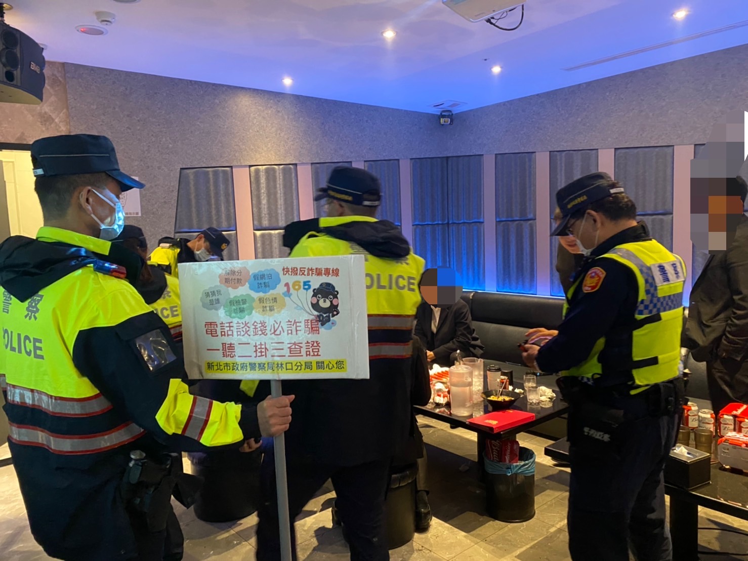 林口警擴檢結合第三方警政 刨根詐騙集團保護國人安全