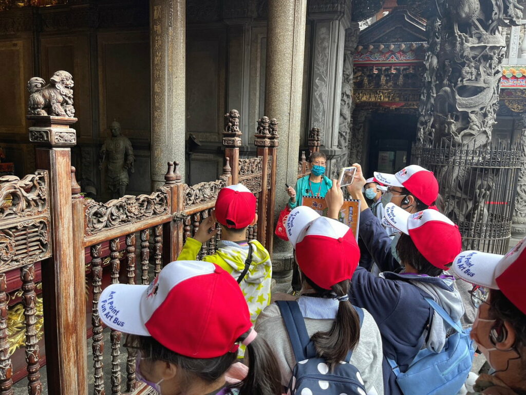 第一天聆聽三峽祖師廟解說(志航)