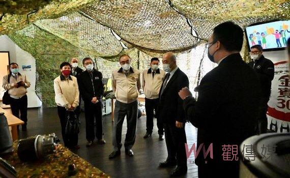 金賓公司榮民眷員工高達43% 輔導會主委馮世寬率團隊參訪致謝
