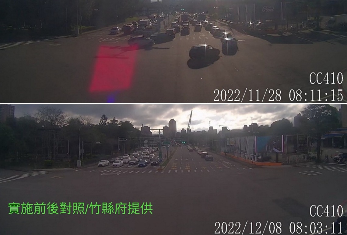 竹北交流道週邊智慧交控    縮短通勤時間獲交通部肯定