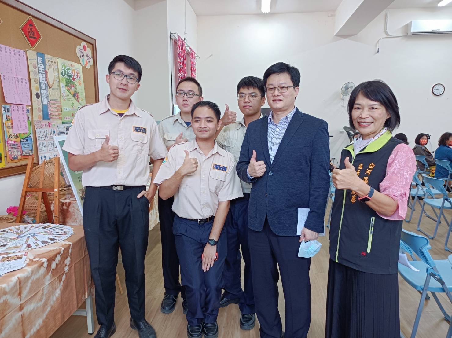 役政署副署長徐健麟希望各直轄市、縣(市)政府共同帶領役男實現「青銀共融 暖心互動」的幸福社會。(記者李慕妍翻攝)