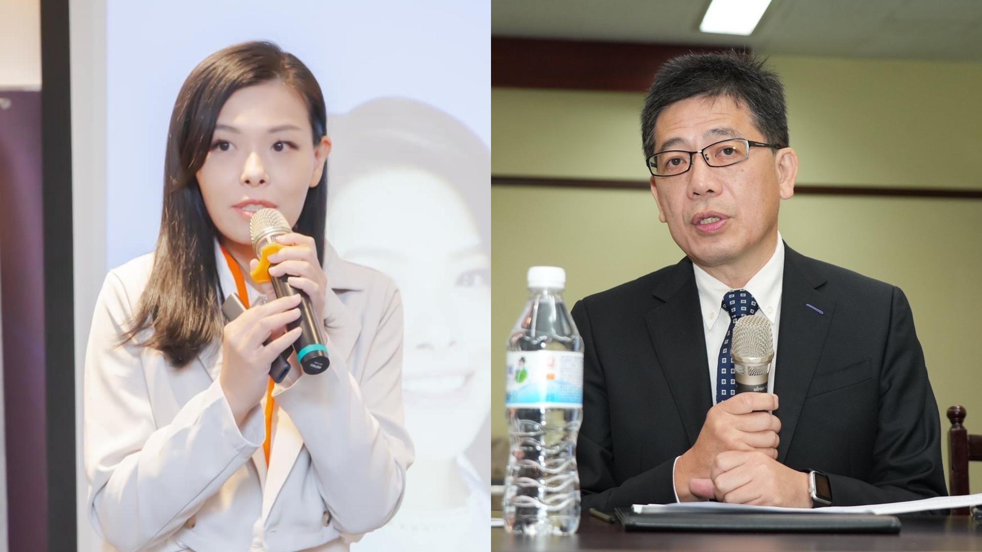  高虹安遭爆出曾因「內帳問題」面斥謝立功。翻攝高虹安、謝立功臉書