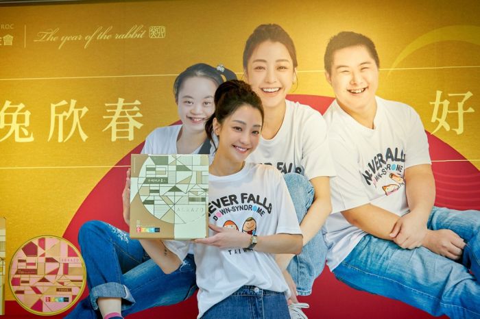 謝欣穎遇上愛笑唐寶寶 蹦出美味春節禮盒  助唐氏症及身心障礙者就業