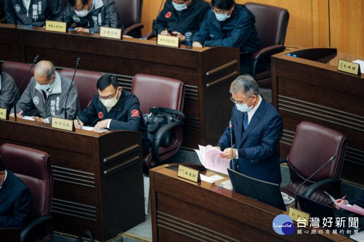 112年度總預算案經桃園市議會二讀及三讀程序,順利完成審議。