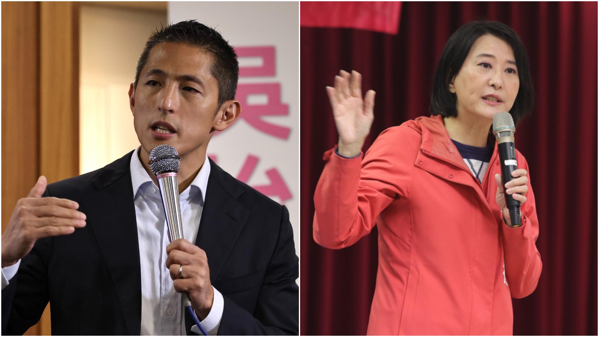 吳怡農今提雙語教育政策,遭對手王鴻薇批是「一枚空包彈」。林啟弘攝、中央社