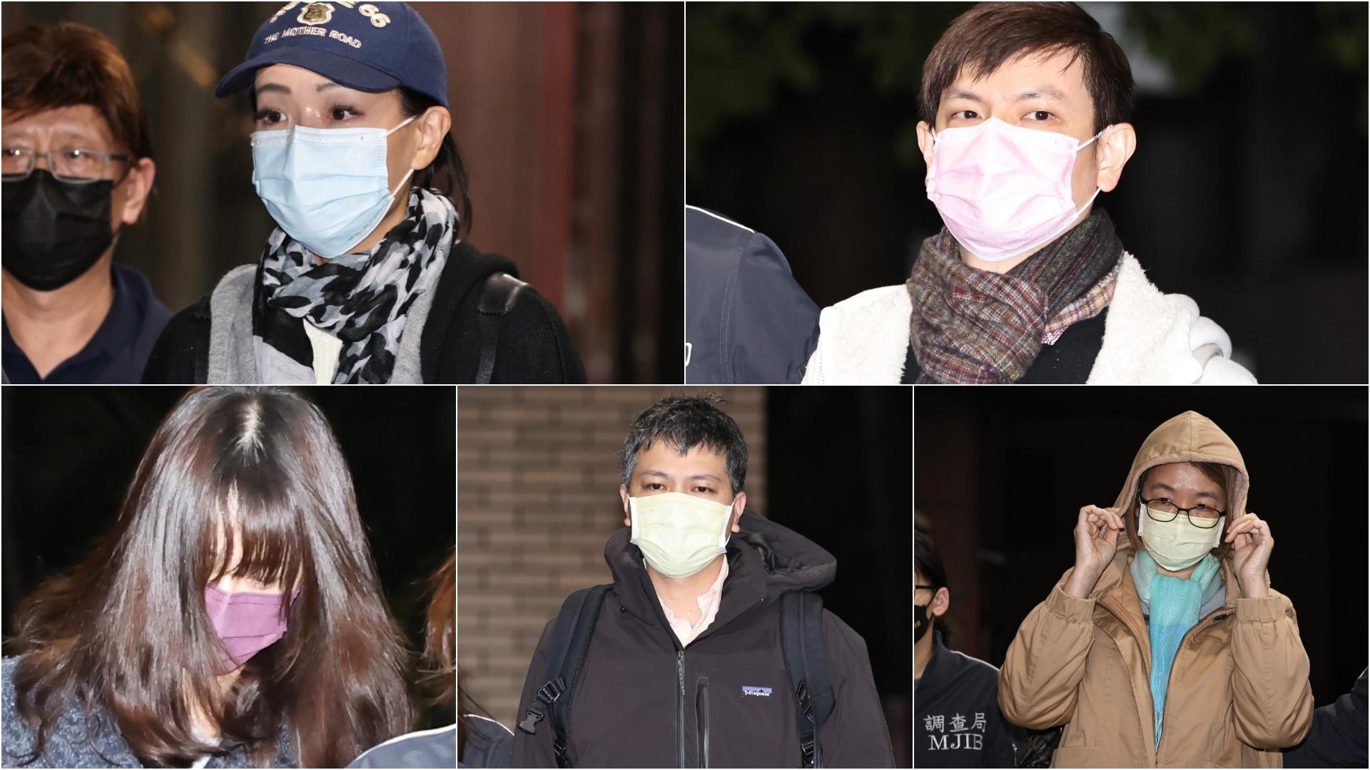 北檢15日傳喚高虹安及辦公室助理,歷經長時間訊問後,高虹安16日凌晨60萬元交保。林啟弘攝