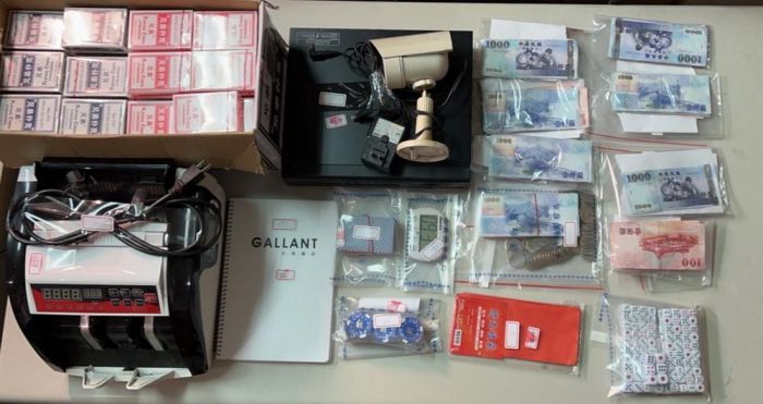 嘉縣警執行「威力掃蕩專案」!查獲暴力集團及職業大賭場