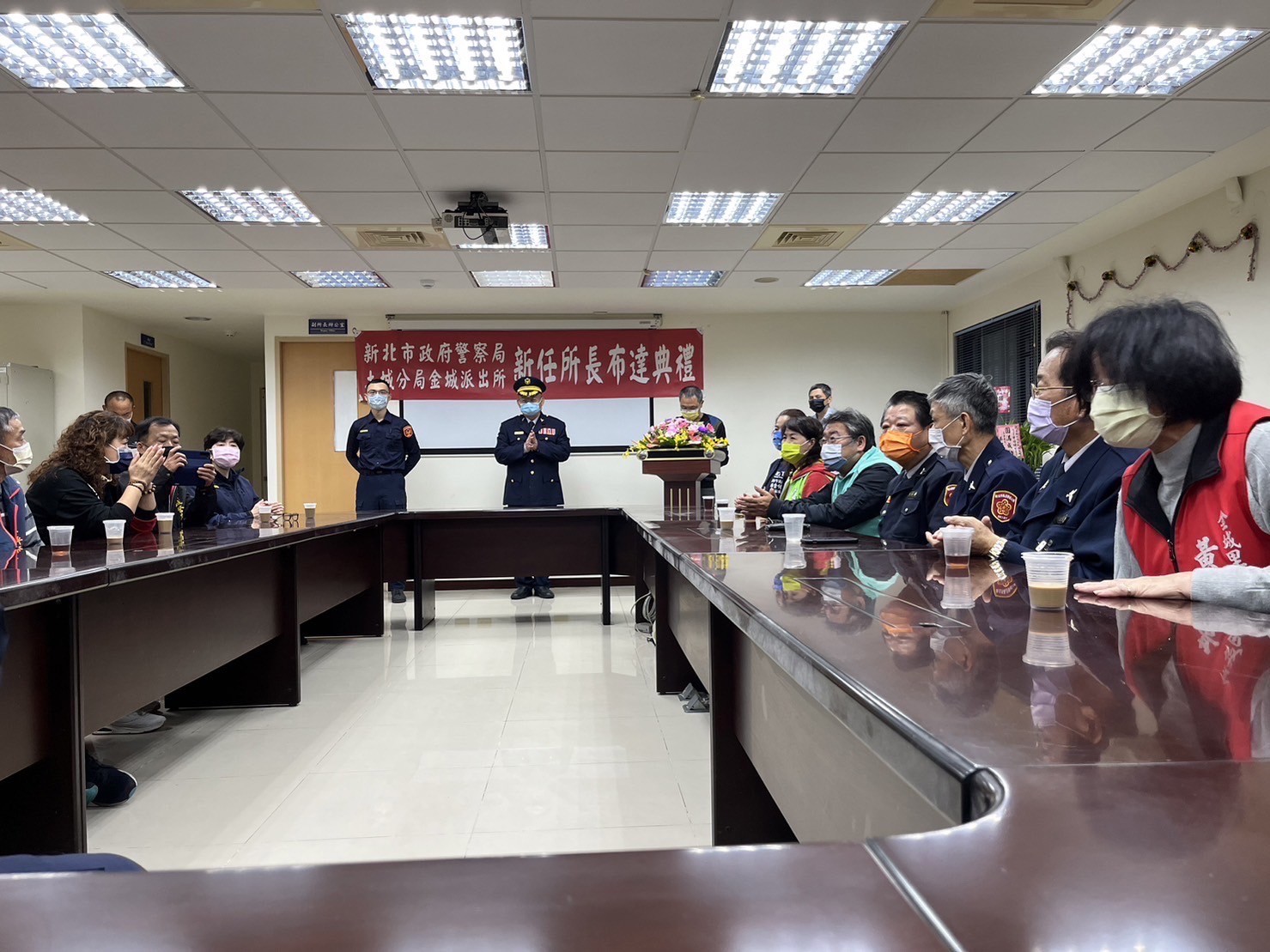 金城所新任所長曾鐘錡。(記者徐煜勝翻攝)