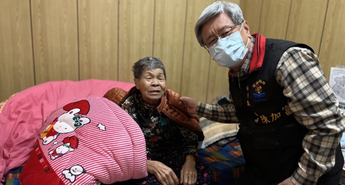 首波寒流報到 花蓮加強獨居老人寒冬送暖關懷機制