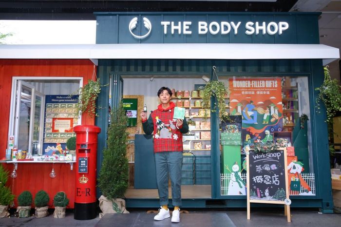 THE BODY SHOP WORKSHOP英倫概念店 蔡凡熙擔任一日店長做公益