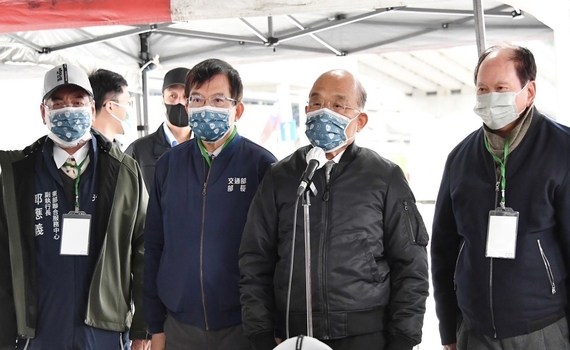 南方澳大橋通車媒體追問兵役問題 蘇貞昌:質疑的才是奇怪