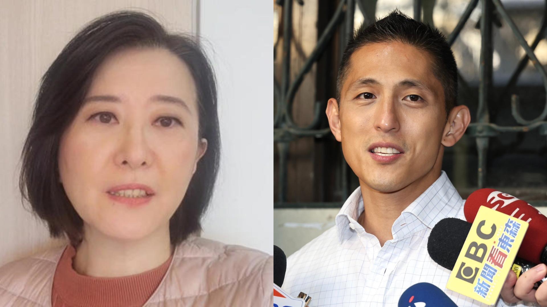 馮世寬反對遷松機,王鴻薇酸吳怡農「到底誰在搞笑」。王鴻薇提供、林啟弘攝