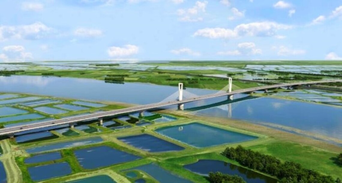 台南西濱曾文溪橋動土
