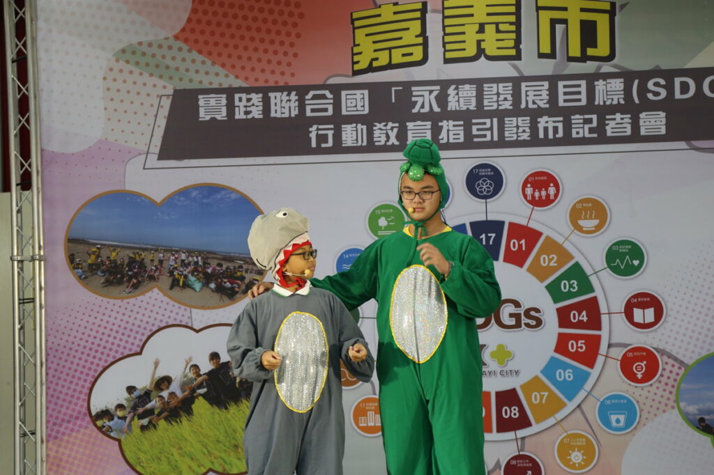 大業國中學生表演
