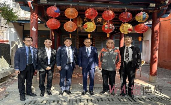 日本群馬縣水上町長率官員拜訪南消 深化台日消防交流