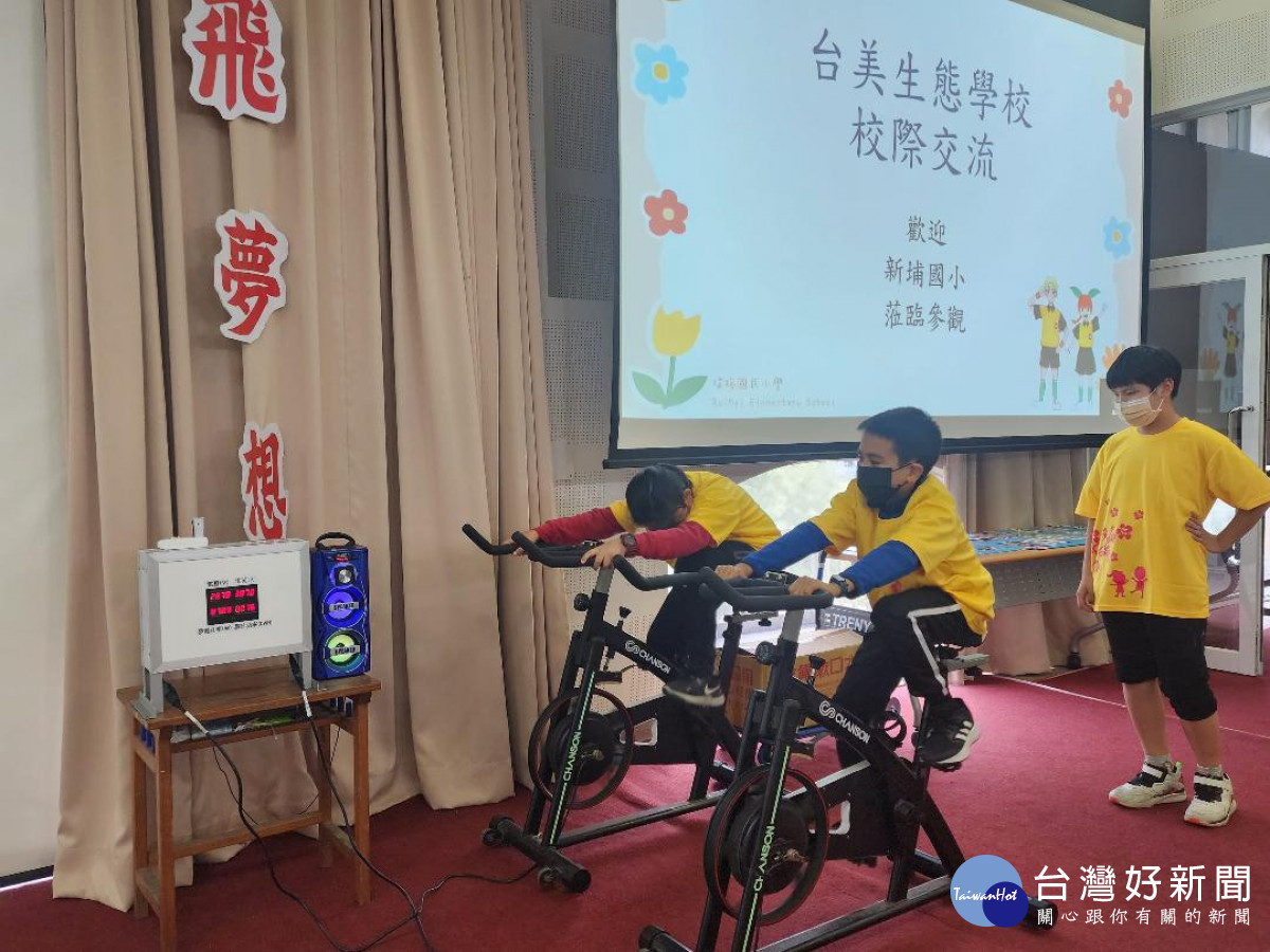 兩校積極交流水資源、能源、永續食物等議題,分享生態學校認證經驗傳承。