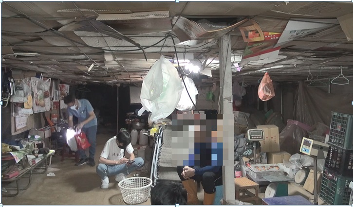 ▲ 中警查獲以「自營蔬果園」為掩護,進行毒品交易 (圖/台中市警察局 提供)