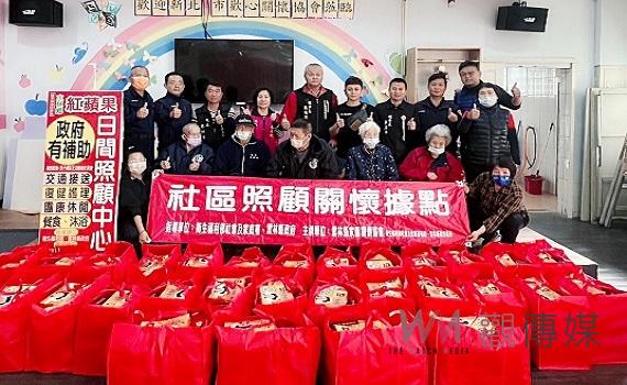 寒冬送暖 鹿谷無極元鳳宮結合北港警冬令救濟
