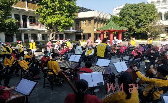 嘉義國中愛心音樂會　國樂班演奏為長輩送暖