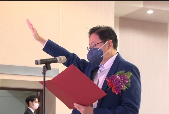 張善政率市府團隊宣誓就職 期盼讓桃園更不一樣