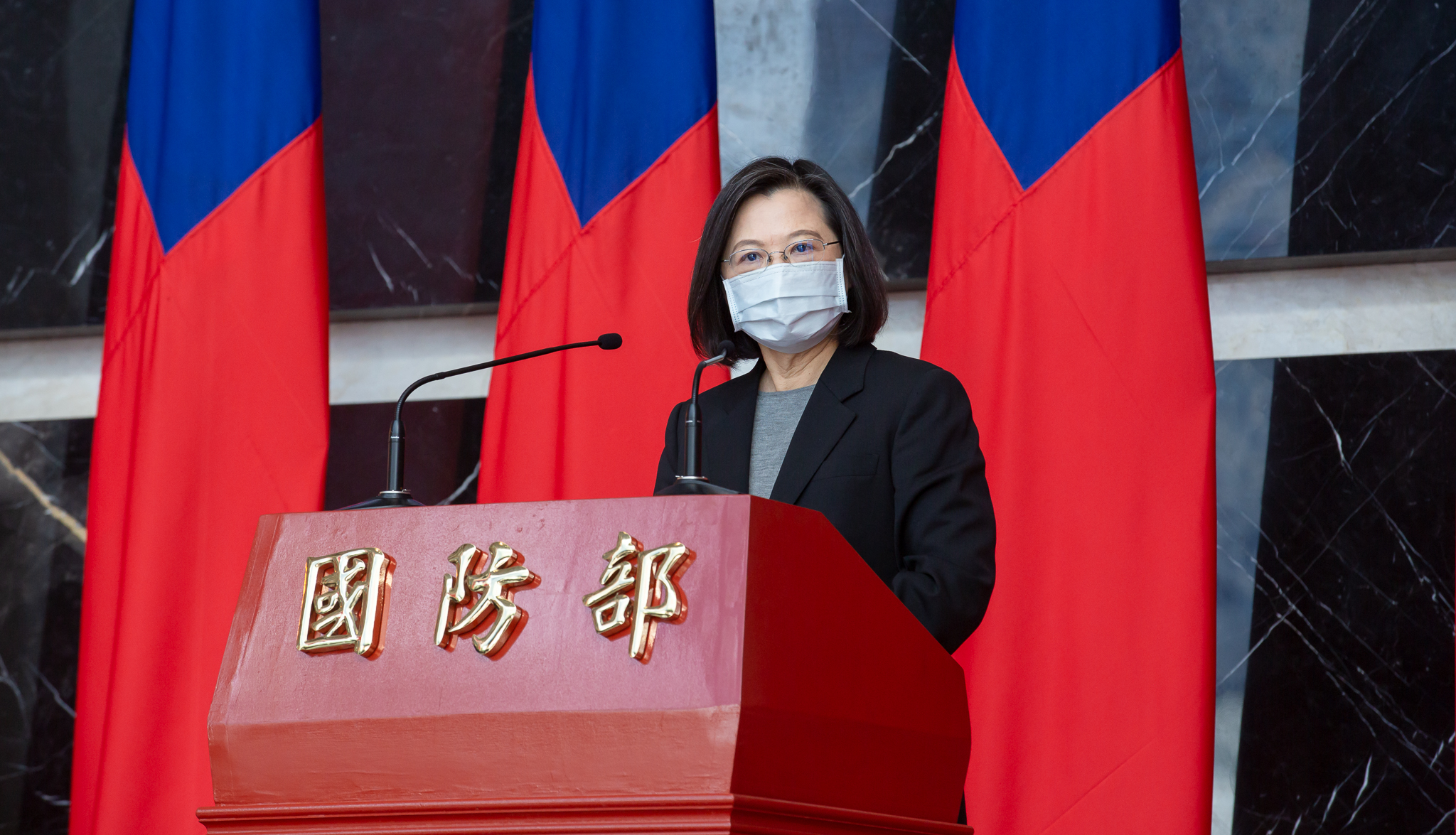 總統蔡英文明召開國安會議。總統府提供資料照片