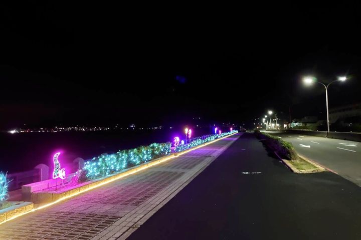 越夜越有魅力!北海岸營造溫馨光環境 節慶假期現浪漫氛圍