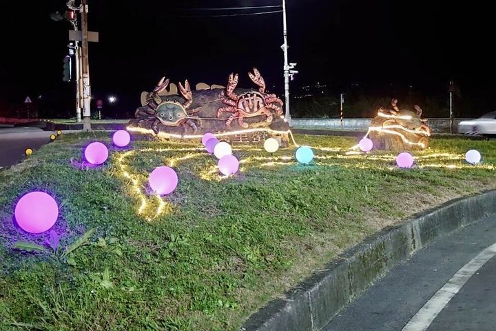 越夜越有魅力!北海岸營造溫馨光環境 節慶假期現浪漫氛圍