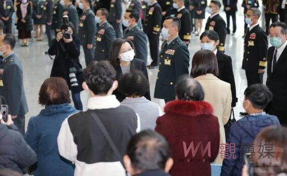 晉任將官勗勉典禮 蔡總統:與國軍充實國防捍衛民主自由