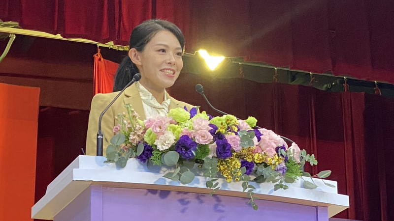 高虹安25日宣誓就職,時隔兩天又被爆出涉貪新手法。中央社